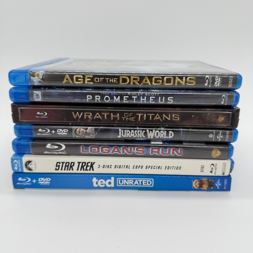 Blu-ray and DVD Movie Collection